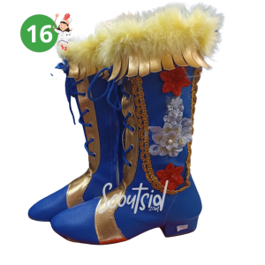 Sepatu Mayoret Biru Gold 16