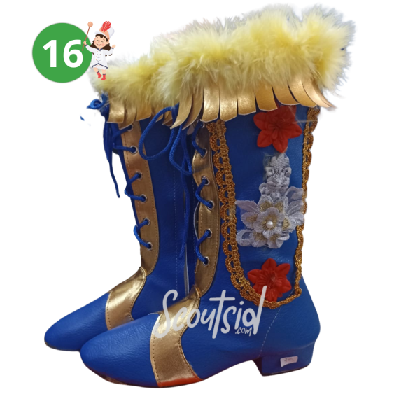 Sepatu Mayoret Biru Gold 16