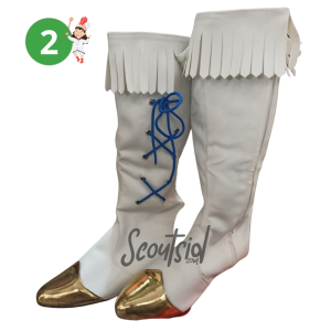 Sepatu Mayoret Putih Emas 02