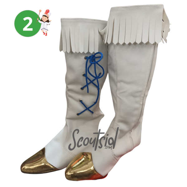 Sepatu Mayoret Putih Emas 02