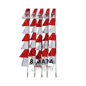 Umbul-umbul Warna Garuda 8 Mata