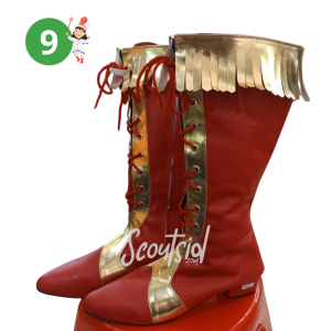 Sepatu Mayoret Merah Gold 09