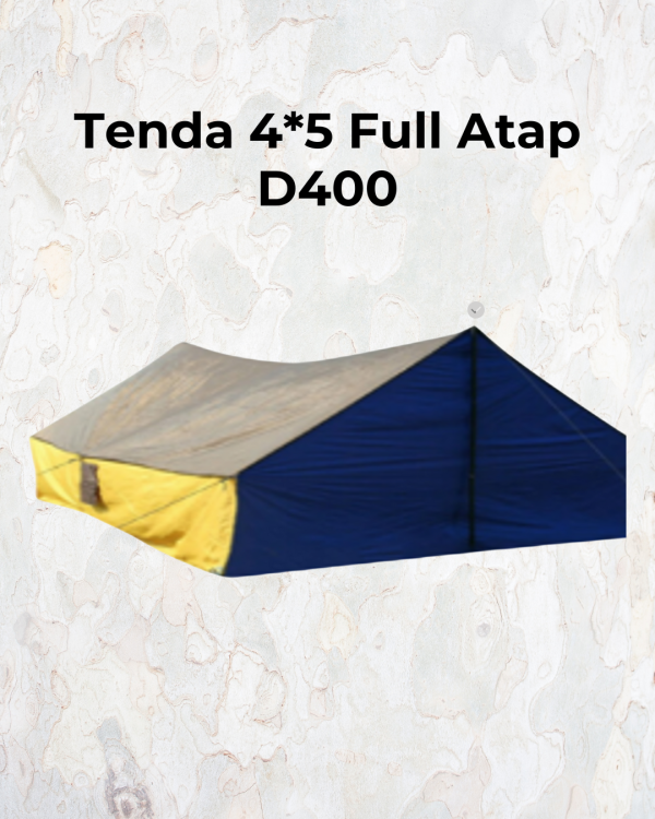 Tenda 4*5 Full Atap D400
